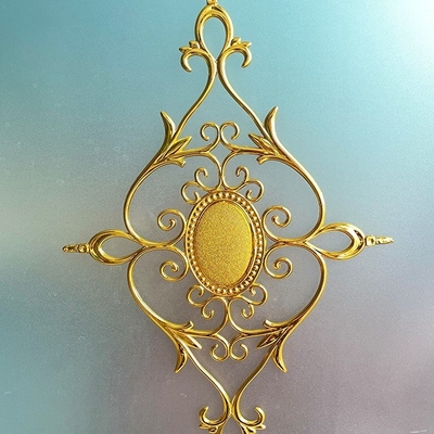 Easy Install Electroplated Georgian Bar Flower for UPVC Sliding Doors and Windows