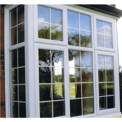 Transform Your Home with 7*15mm Aluminum Georgian Bar Double Glazed Windows And Doors
