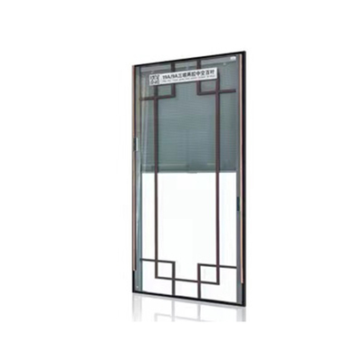 27A Electric Aluminum Hollow Built-in Blinds Shades Shutters Window Door Between Glass Integral Blinds