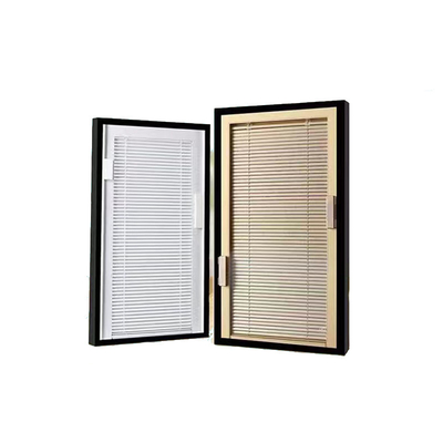 Central Control Aluminium Window Magnetic Hollow Blinds for 16A/19A Doors and Windows