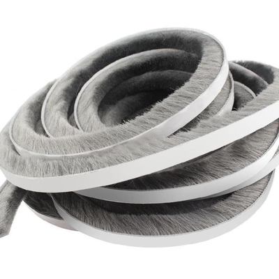 Self Adhesive Brush Pile Strip for Aluminum Alloy Doors and Windows Dustproof Function