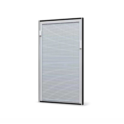 White Triple Glazing Shutters for Thermal Insulated Office Building Windows And Doors