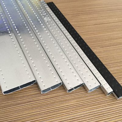 Custom Logo Bendable Aluminum Spacer Bar for Modern Garage Door Hollow Structure